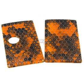 Pannelli in Resina per Billet HoneyComb tonalità Arancio / Nero