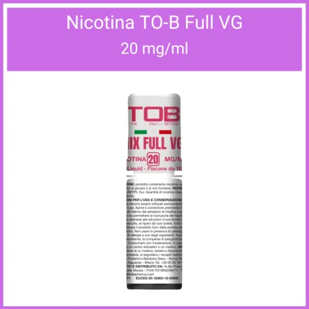 Nicotina TO-B FULL VG 20mg 10ml