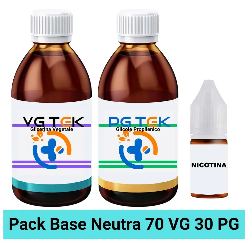 Pack Base Neutra 70-30 90ml 02 Nicotina