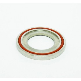 CUP FLAT Stainless 22mm con Oring